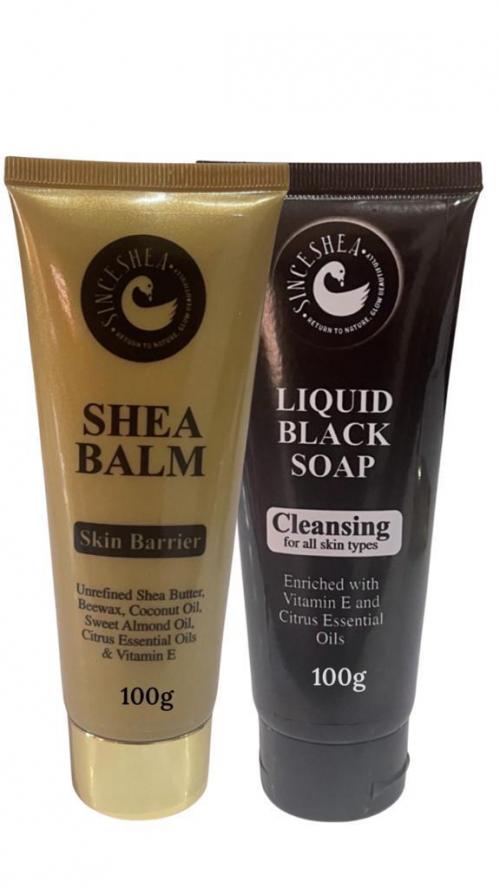 Shea Balm &amp; Liquid Black Soap